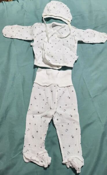 комплект для мальчика: Комплект, цвет - Голубой, Б/у — 5