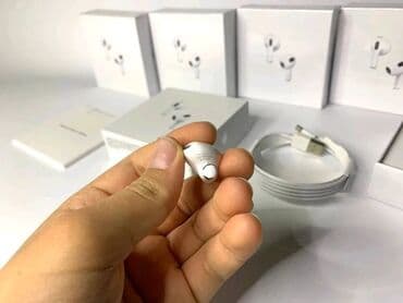 Микрофоны: Вкладыши, Apple, Новый, Беспроводные (Bluetooth), Классические — 5