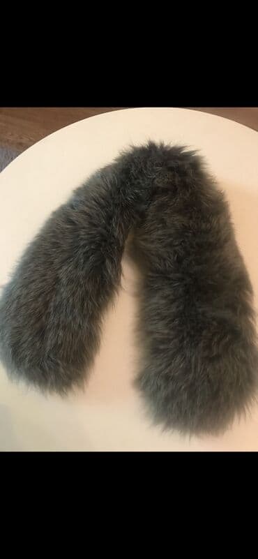 Воротник мех натуральный песец длина 70 см