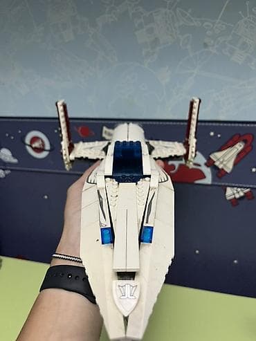 lego оружие: Конструкторы LEGO – набор космического корабля и фигурка боевого — 3