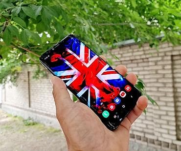 купить телефон samsung s9 plus: Samsung Galaxy S9 Plus, Б/у, 128 ГБ, цвет - Черный, 1 SIM, 2 SIM — 1