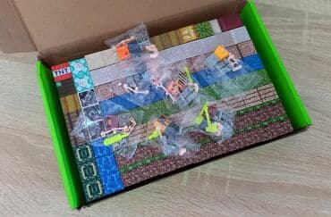 пиджак для мальчиков: 🧲 Магнитные кубики Minecraft 400 шт + 10 минифигурок - 3300 сом — 5