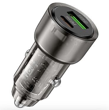 usb lightning: Автомобильное зарядное устройство Hoco Z52 (Crystal Mini), 38 Вт - — 4