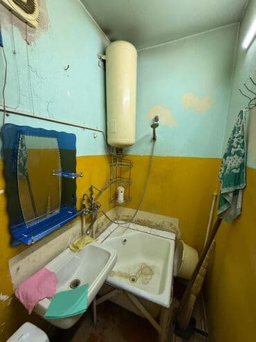 аренда квартира аламедин 1: 1 бөлмө, 27 м², Жеке план, 5 кабат, Эски ремонт — 3