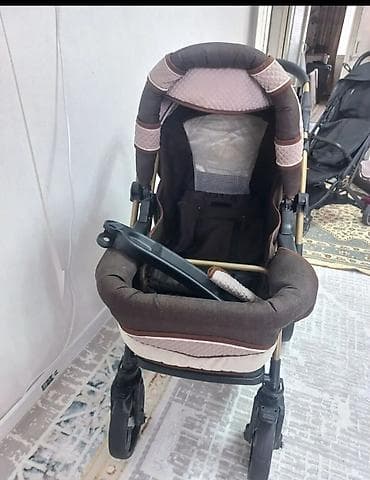универсальные коляски adamex galactic: Коляска, Другой бренд, цвет - Коричневый, Б/у, Платная доставка — 2