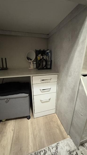 Детский комод: Детская кровать трансформер, Кровать-шкаф, цвет - Серый — 5