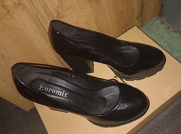 Туфли: Туфли, 37, Б/у, цвет - Черный, Самовывоз, Платная доставка — 3