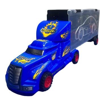 игрушки только оптом: Транспортер Hot Wheels с 6-ю качественными железными машинами [ акция — 7