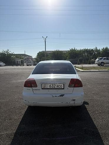 машина дом на колесах: Honda Civic: 2001 г., 1.5 л, Автомат, Бензин, Седан — 4