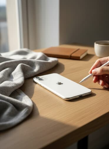 ноутбуки для работы: IPhone 11, Б/у, 64 ГБ, Белый, 70 % — 1