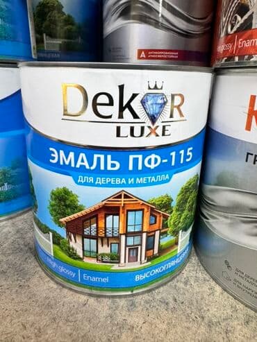 ибоксидная смола: Эмаль ПФ-115 от Dekor Luxe предназначена для покраски деревянных и — 1