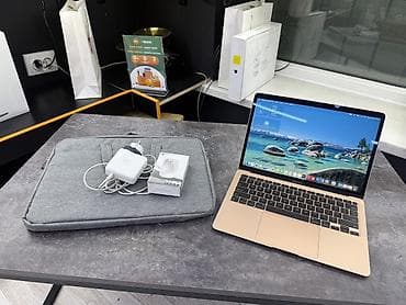 Для учебы, Б/у, Apple M1, ОЗУ, RAM: 8 ГБ, В рассрочку