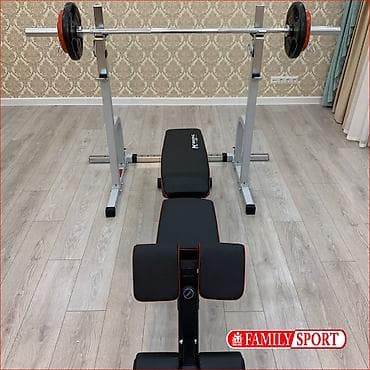 стойки для штанги: FAMILY SPORT Весь комплект Универсальный тренажёр 4в1 Стойка для — 4