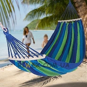 Спорт и хобби: Подвеска гамака 80*200см, планка описывает 80см Тканевый — 3