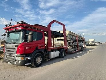 Тягач, Scania, 2013 г., Сar carrier trailer