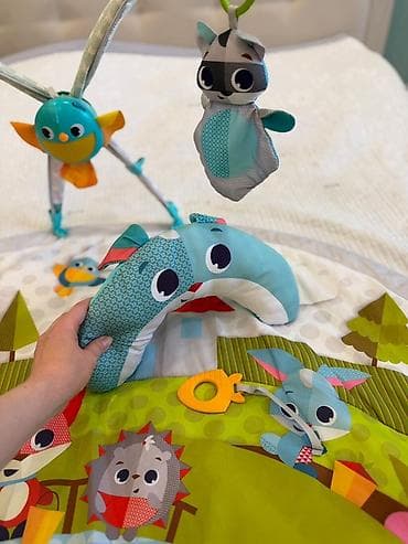 развивающий детский коврик игрушки: Детский коврик Развивающий, Круглый — 3