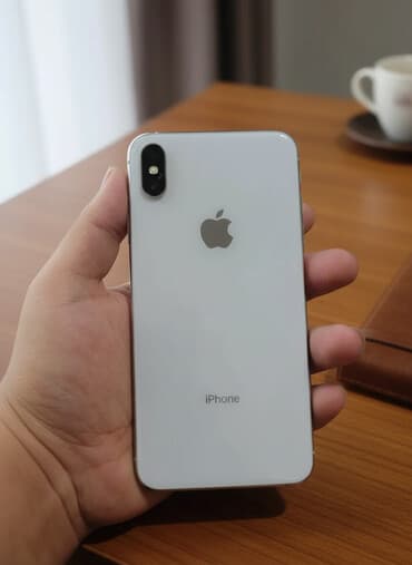 Аудиотехника: IPhone Xs Max, 256 ГБ, Серебристый, Чехол — 1
