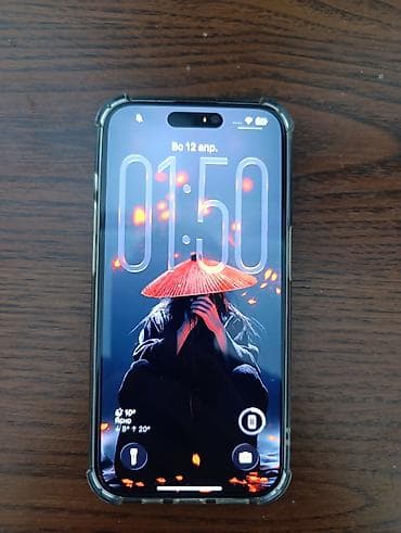 ipad 2017: IPhone 15 Pro, Б/у, 256 ГБ, Black Titanium, Чехол, 86 % — 5