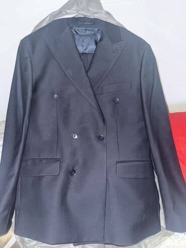 пиджак для девочки: Костюм тройка Размер: 44 Цвет: темно синий Производство: турецкая — 2