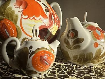 петушок: "Дружная семейка" чайников "Золотой петушок": Папа - объем 3 л. — 6