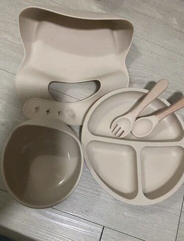 детская силиконовая посуда: Новый — 4