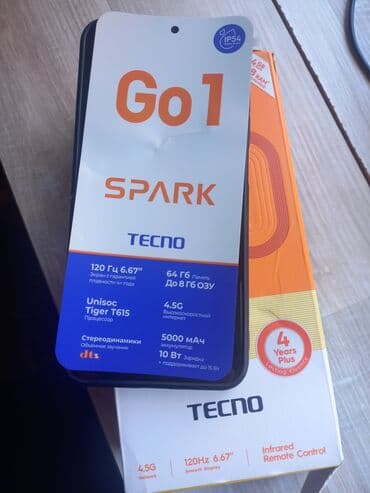 телефон из беловодский: Tecno Spark Go, Б/у, 64 ГБ, цвет - Черный, 2 SIM — 2