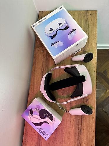 Xbox Series X: Meta Quest 3S VR очки. Состояние новое, играл всего пару дней. VR шлем — 3