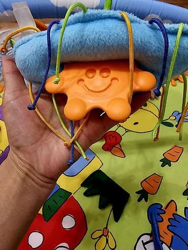 Батуты: Развивающий коврик с дугами и подвесными игрушками для малышей - — 10