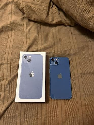 x iphone: IPhone 13, Новый, 256 ГБ, Синий, Коробка, 100 % — 1