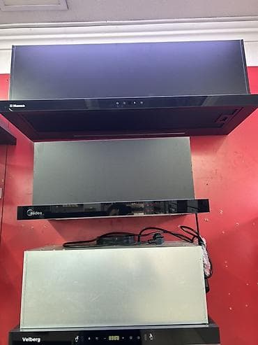 soft box: Кухонные вытяжки Hansa и Midea (телескопические/встраиваемые) — 1