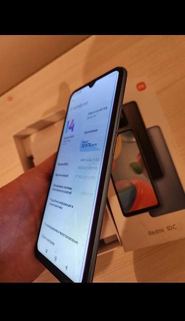 mi 5a: Redmi, Redmi 10C, Б/у, 128 ГБ, цвет - Синий, 2 SIM — 2