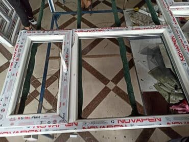 Кургаткычтар: Пластиковые окна из 3_ёх, 4_ёх и 5_ти ПВХ профиля. Цвета: Белый — 7