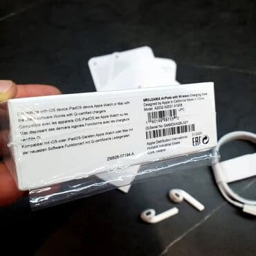 правый наушник airpods: Вкладыши, Apple, Новый, Беспроводные (Bluetooth), Для DJ — 4