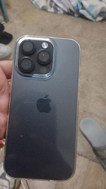 Уюлдук телефондор: IPhone 16 Pro, 128 ГБ, Black Titanium — 9