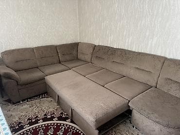большой компьютер: Угловой диван, C подушками — 1