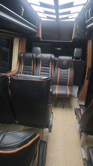 android 2din: Mercedes-Benz Sprinter, черный, удлинённый и высокий кузов — 7