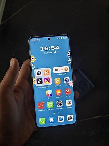 часы детские с сим картой: Huawei P50 Pro, Б/у, 128 ГБ, цвет - Белый — 8