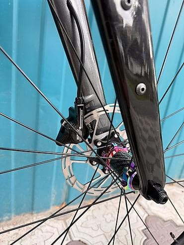 фикся: Горный велосипед, Рама L (172 - 185 см), Карбон, Б/у — 7