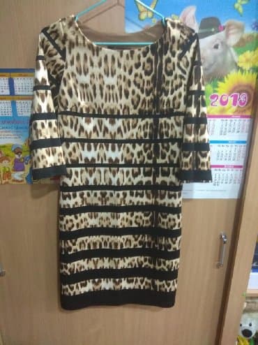 длинные платья с рукавами для полных: Платье новое,до колен,рукав три четверти,турция. Размер турецкий 38,на — 1