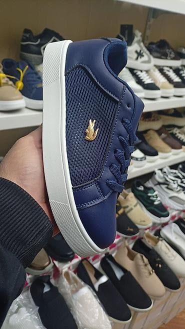 Эркектердин кроссовкасы, 36, 37, 38, Lacoste, Жаңы, түсү - Ак, Акысыз жеткирүү — 4