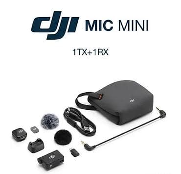 Петличные микрофоны: Беспроводной микрофон DJI Mic Mini (1 микрофон) — компактная — 7