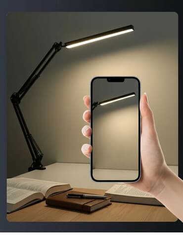 подсветка для книг: Лампа Настольная, Минимализм, На прищепке, Новый — 1