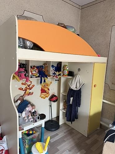 Двухъярусная детская кровать, ЛДСП