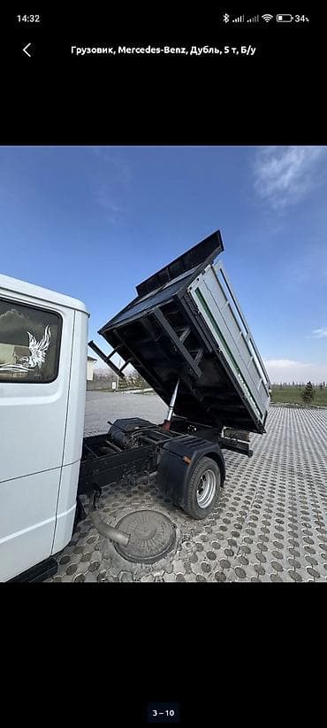 значок на мерседес: Грузовик, Mercedes-Benz, Дубль, 5 т, Б/у — 5