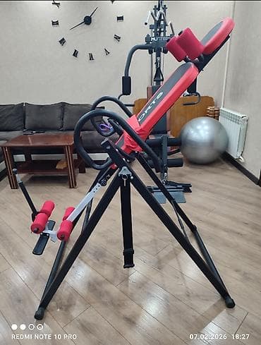 спортивные тренажоры: Продаю или меняю на мёд 🍯. Инверсионный стол Ultra Sport - — 2