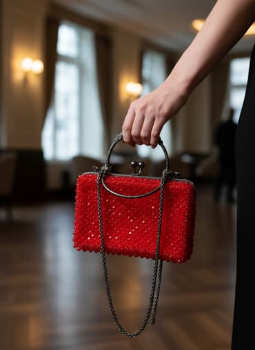 Продаю акцентную сумочку ручкной работы, бусины стеклянные at lalafo.kg Продаю акцентную сумочку ручкной работы, бусины стеклянные