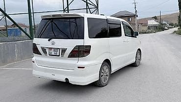 багаж чемодан: Toyota Alphard: 2003 г., 2.4 л, Автомат, Гибрид, Минивэн — 5