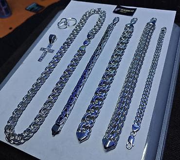 Кулоны и подвески: Делаем на Заказ серебряные Цепи И Браслеты Ручная — 2