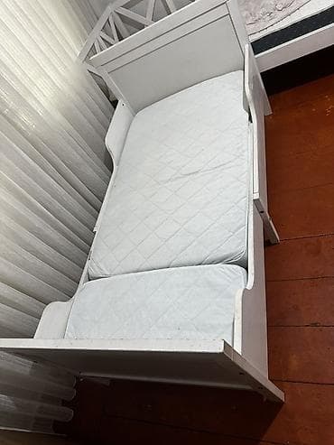 тумбы ош: Детская раздвижная кровать с бортиками IKEA б/у Мин длина: 137 см — 3