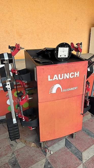 Стенд развал-схождения Launch (компьютерный 3D/CCD) Описание: -
